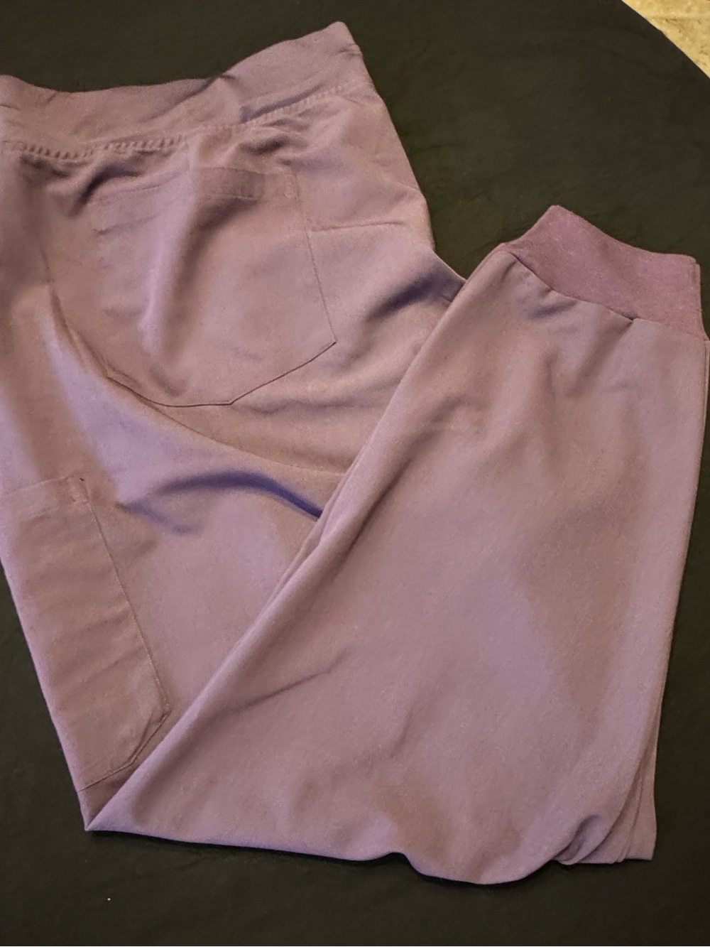 Women's Purple Jogger Scrub Pants